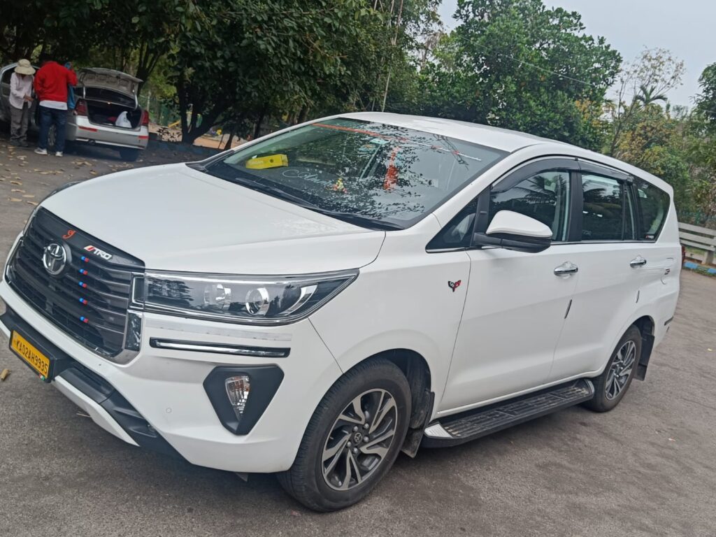 Crysta car hire in Bangalore